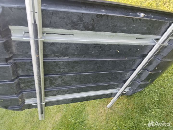 Автобокс на крышу Lux 600 440L + багажник Lux