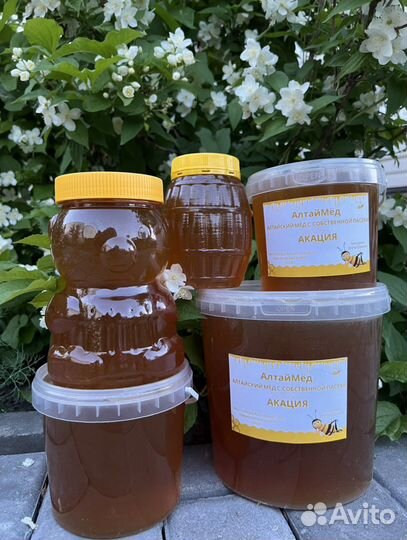 Акациевый мёд 2023 с собственной пасеки