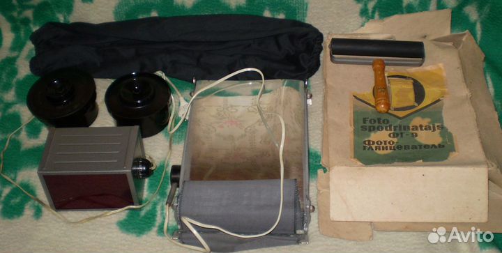 Глянцеватель и фото-принадлежности СССР
