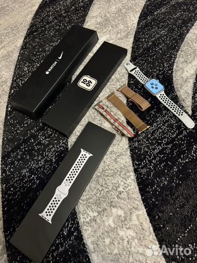 Часы apple Watch 7 45 mm Nike Edition