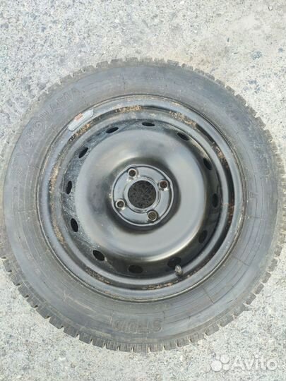 Продам колёса (зима-шипы)