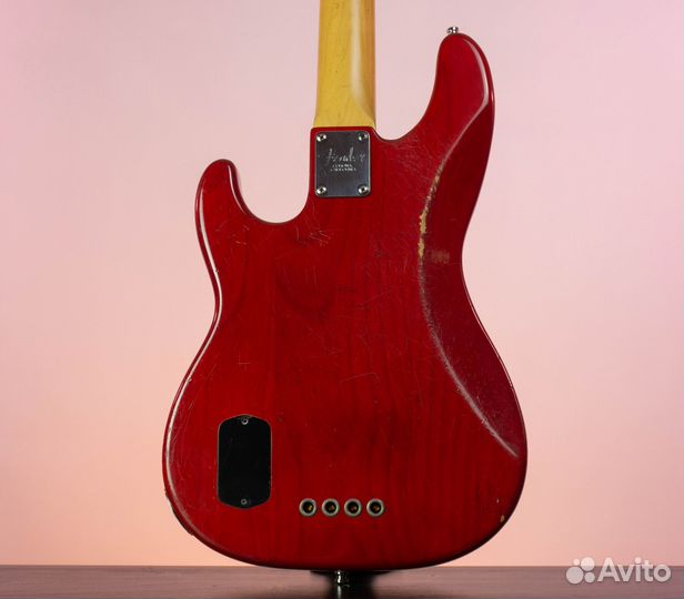 Fender Deluxe Precision Bass Crimson Red 2000 USA