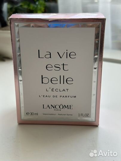 Туалетная вода la vie est belle l'eclat