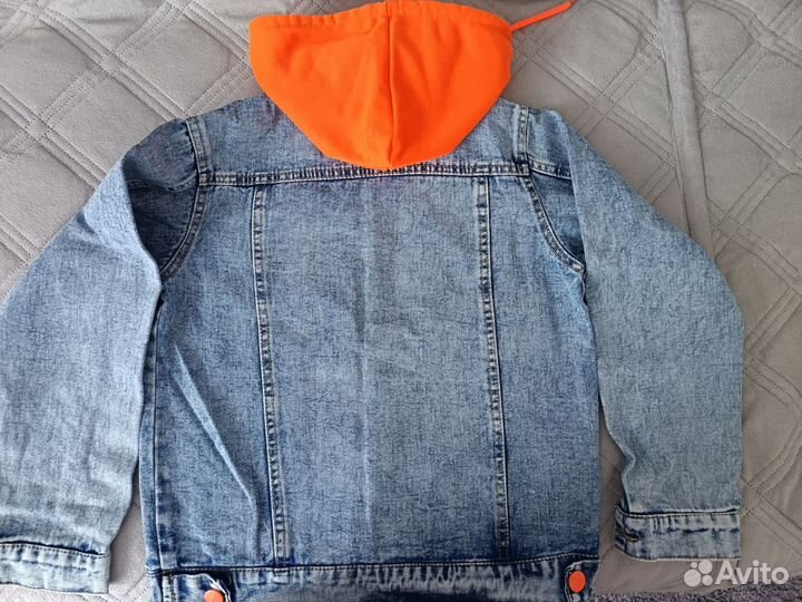 Джинсовая куртка детская