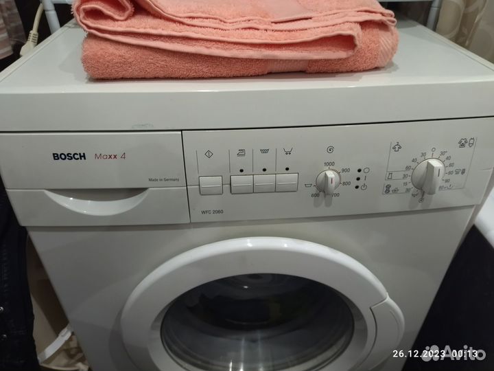 Узкая стиральная машина автомат bosch maxx 4