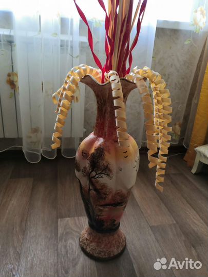 Керамическая ваза