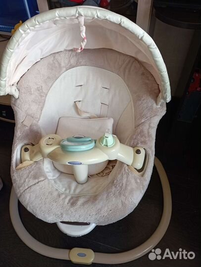Детские электронные качели для новорожденных