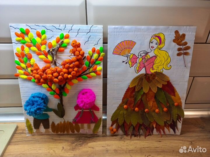 Поделки в сад или школу