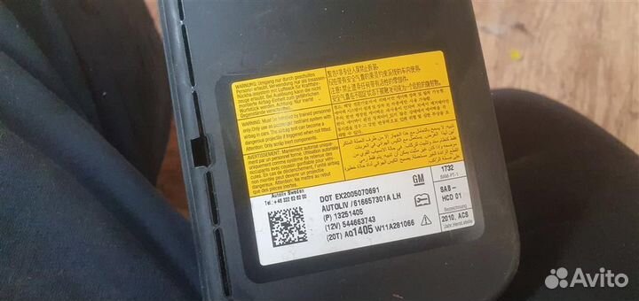 Подушка безопасности в сидение левая Chevrolet Or