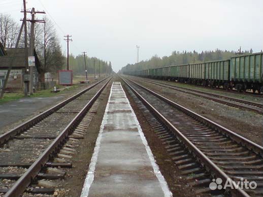 Подьездной ж/д тупик и кирпичный склад 700кв.м в