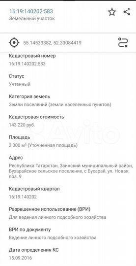 Участок 20 сот. (ИЖС)