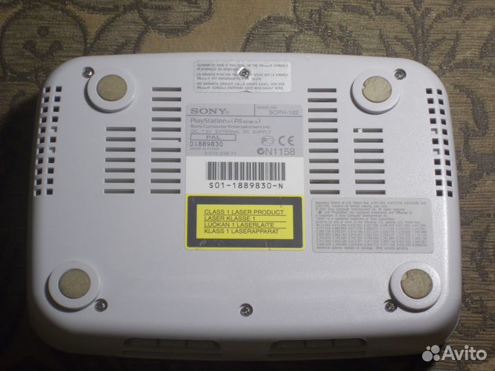 Игровая консоль Sony Playstation One slim чип-мод