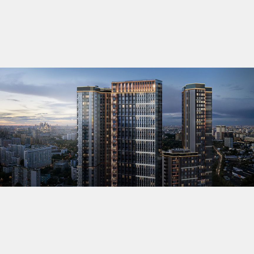 1-к. квартира, 69,5 м², 33/50 эт.