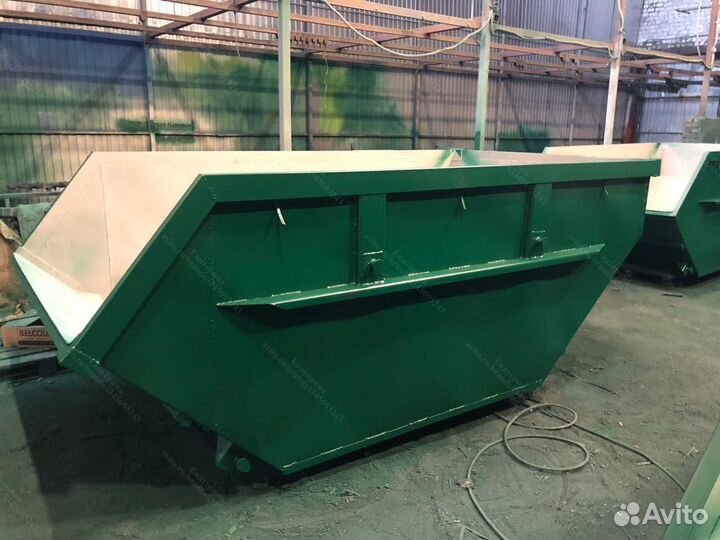 Бункер мусорный металлический 8 м3 Арт b1755