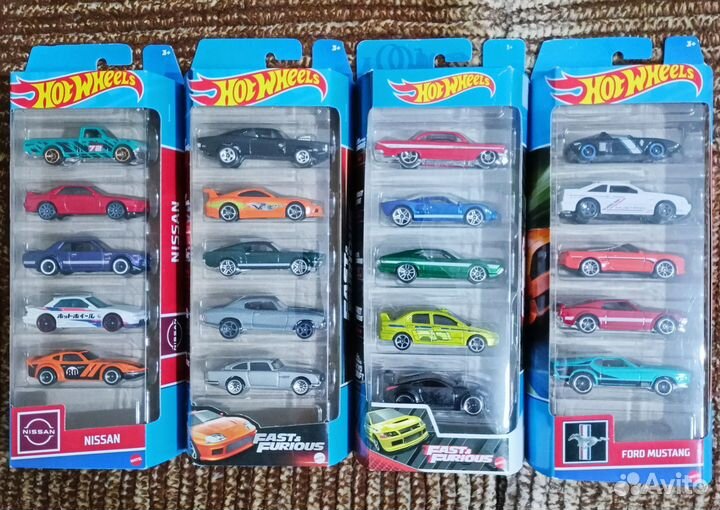 Hot Wheels 5 pack наборы (Цены в описании)