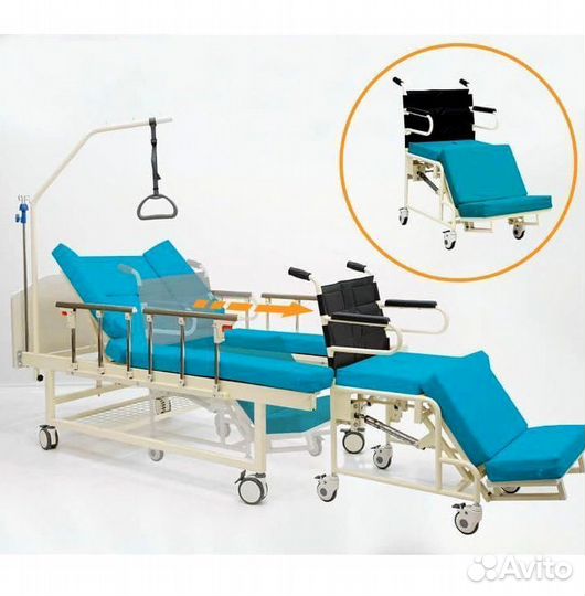 Медицинская кровать функциональная