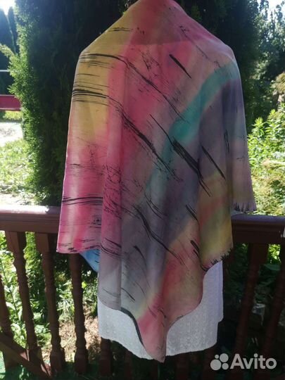 Шёлковый платок Батик