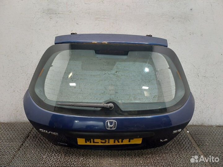 Подсветка номера Honda Civic, 2001