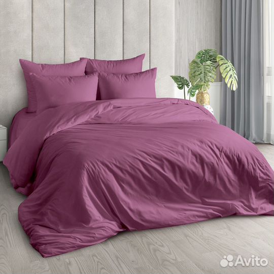 Простыня на резинке Поплин