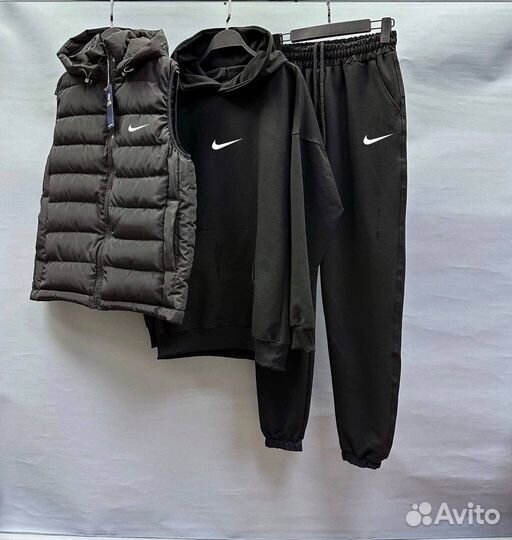 Спортивный костюм мужской Nike тройка легкий