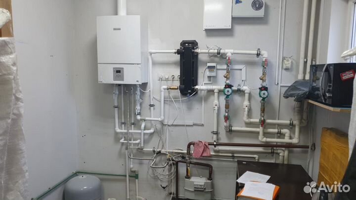 Газовые котлы Bosch 24квт 2 контурный турбо Турция