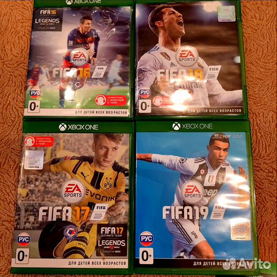 Xbox One, лицензионные игры