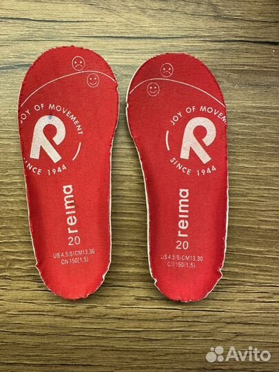 Ботиночки Reima Passo 20 размер