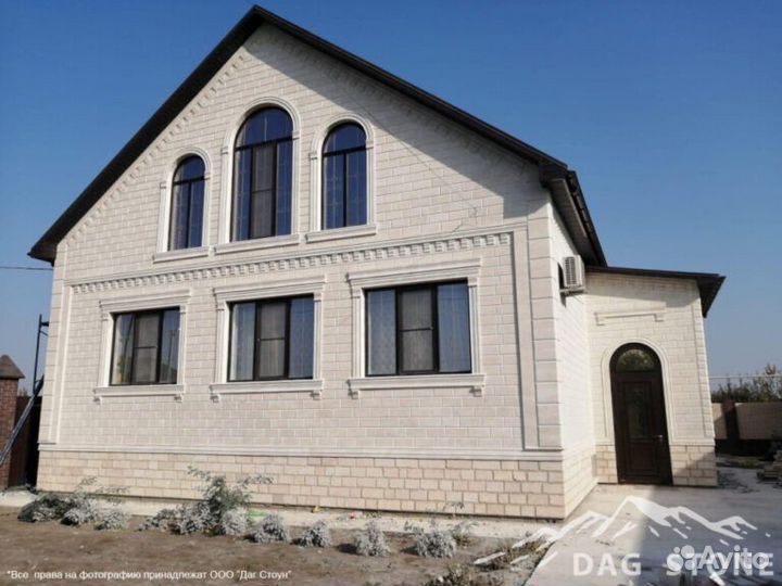 Облицовка дагестанским камнем