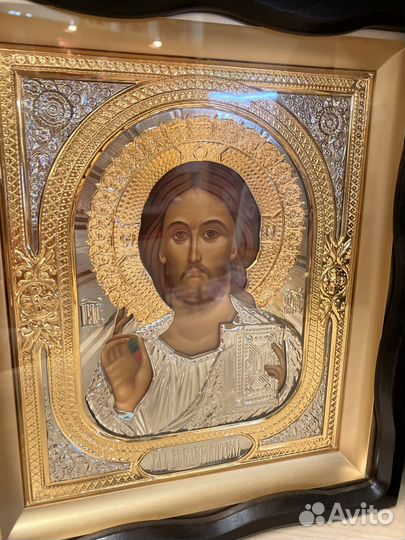 Икона Спаситель Богородица венчальная пара