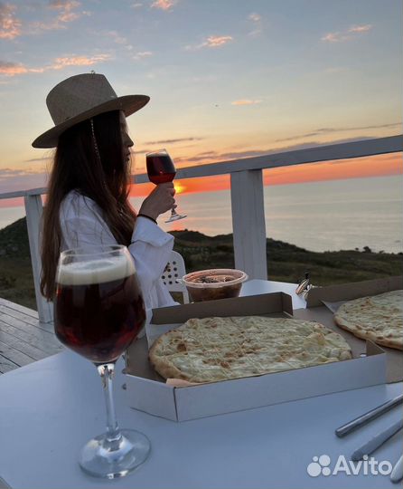 Соломенная шляпа бао Audrey Style с золотой цепью