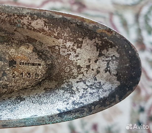 Орехокол бронза посеребрённый Российская Империя