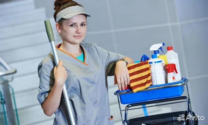 Уборщица (удобный сменный график)
