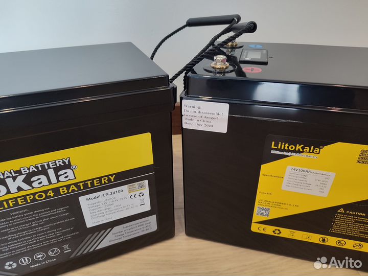 Аккумуляторы lifepo4 24v/100 А