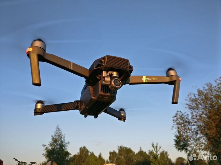 Dji mavic pro + 3 батареи + аксессуары