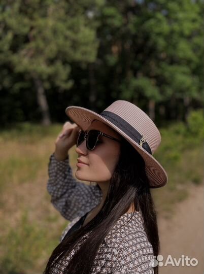 Плетеная шляпа