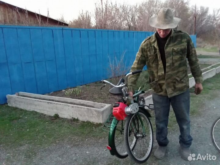 Велосипед с веломотором