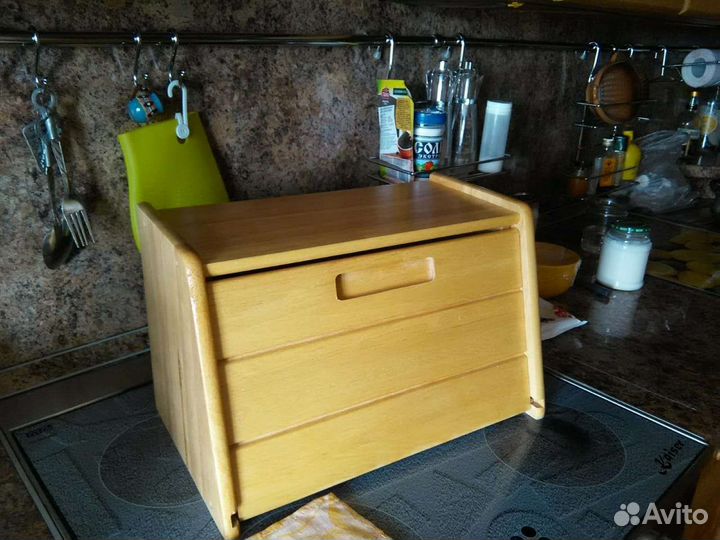 Хлебница деревянная