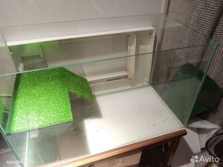 Аквариум для черепах 200 литров комплект