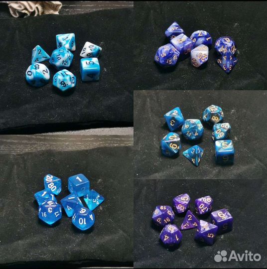 Дайсы (кубики) для D&D