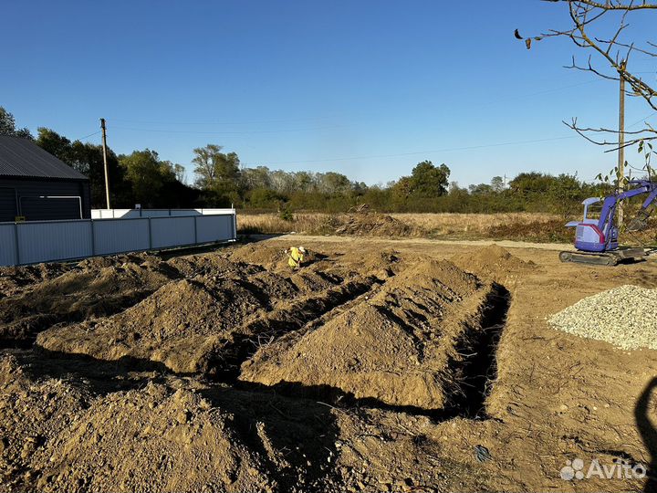 Услуги экскаватора