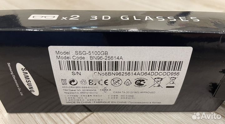 3D очки Samsung SSG-5100GB