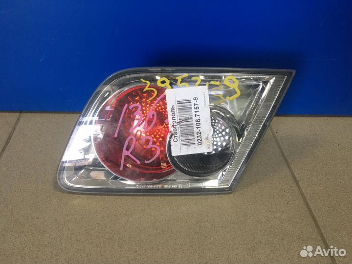 Фонарь В крышку багажника задний правый Mazda 6 gg