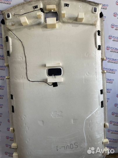 Обшивка потолка Kia Soul