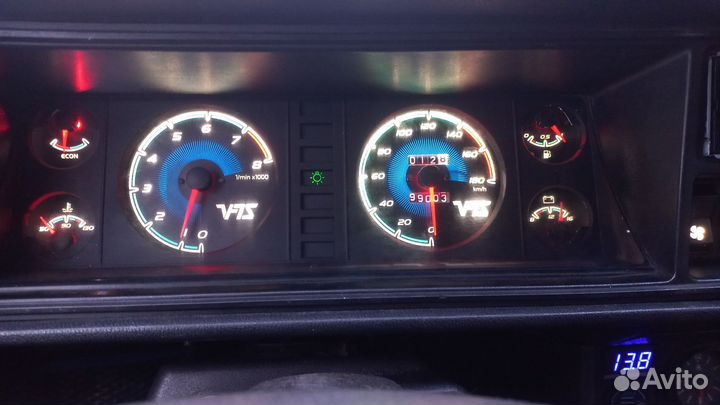 Приборка ваз 2107 инжектор