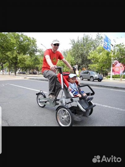 Велоколяска велотрансформер тага байк