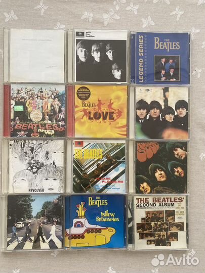 Cd диски Rolling Stones, Beatles, Hard Rock