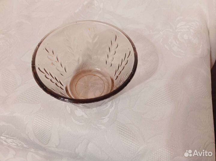 Винтажное цветное стекло СССР