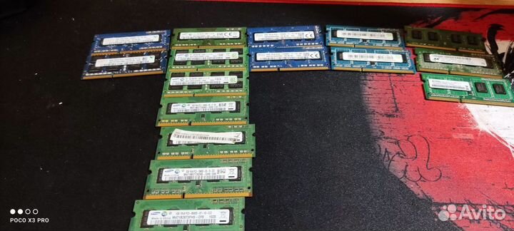 Озу ddr2 ddr3 samsung nanya hynix patriot transcen