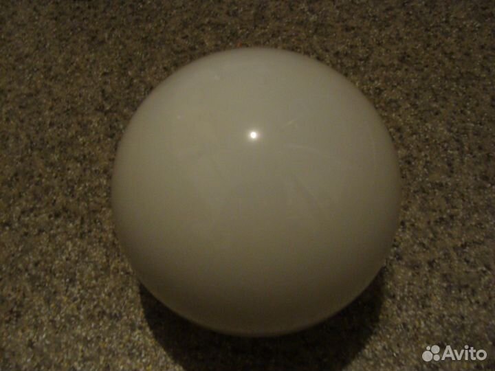 Плафон белый на бра, 139 мм, стеклянный