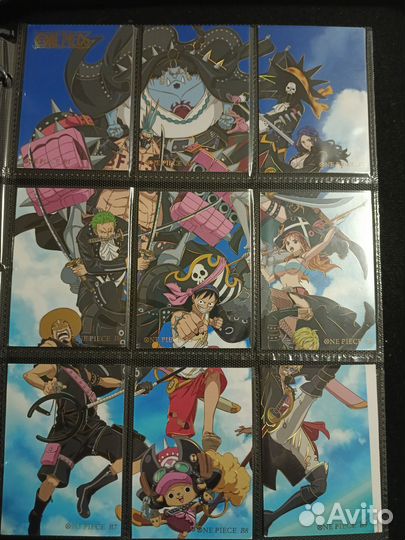 Полная фреска карточки One Piece Kabag 3